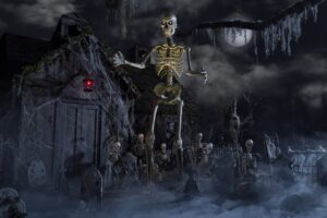 12 FT GIANT-SIZED SKELETON